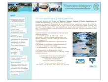 Tablet Screenshot of financierematignon.com